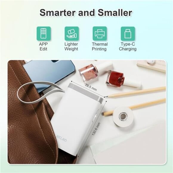 Label Maker Machine with Tape P21 Bluetooth Label Printer Wireless Mini Label - Picture 4 of 7